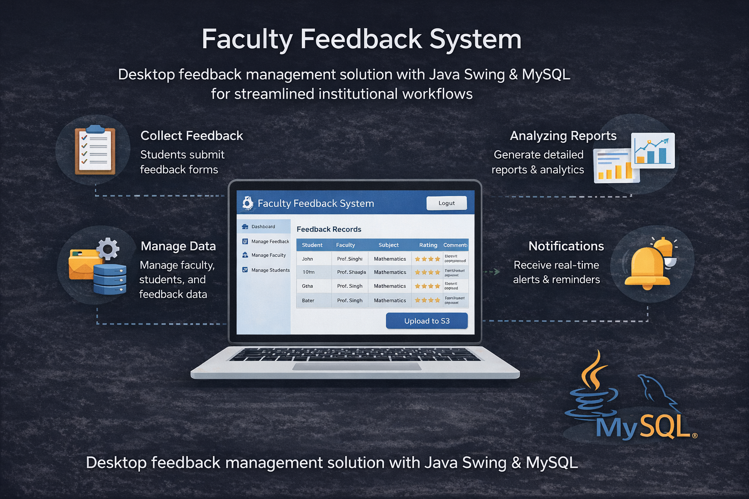 Faculty Feedback System project preview